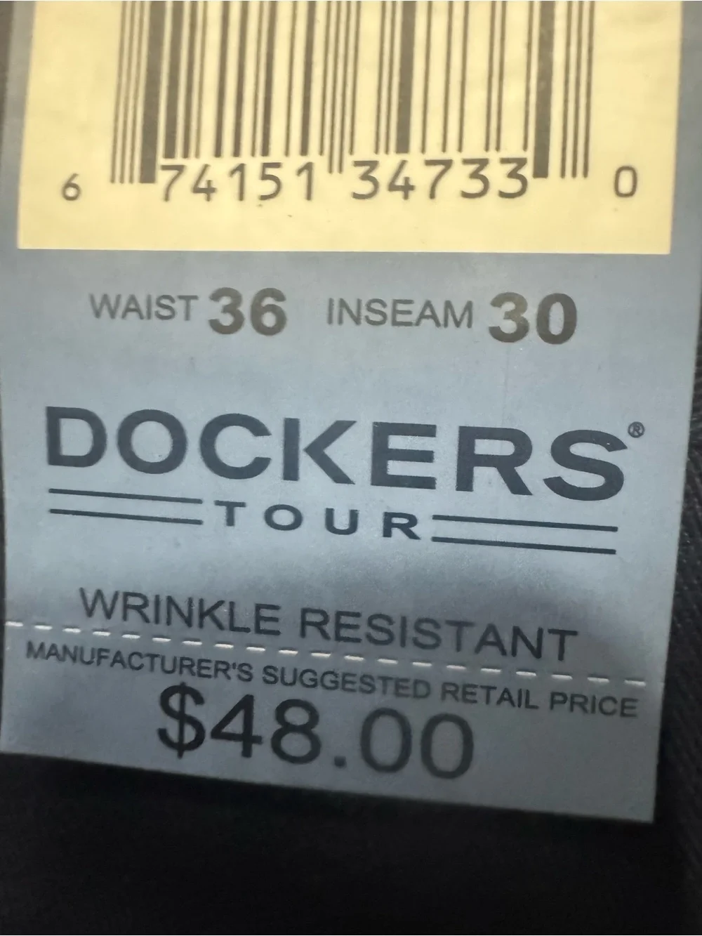 Dockers Black Bel Air Pants